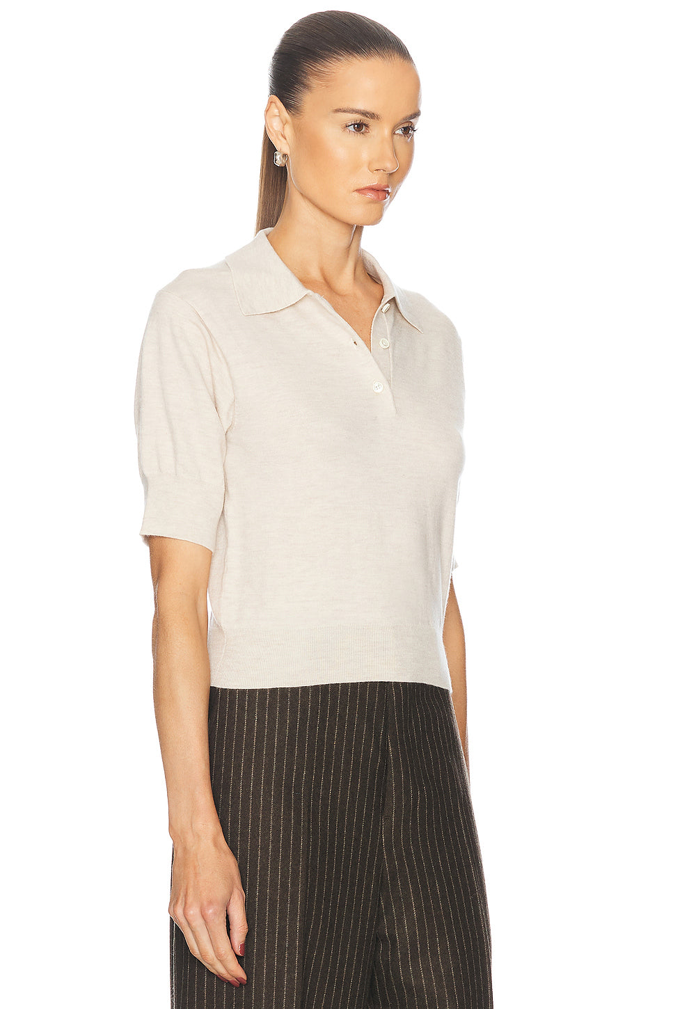 Journey Cashmere Polo Top