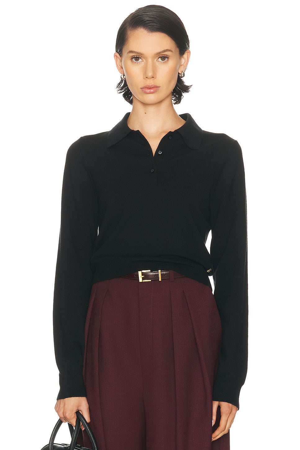 Long Sleeve Journey Cashmere Top