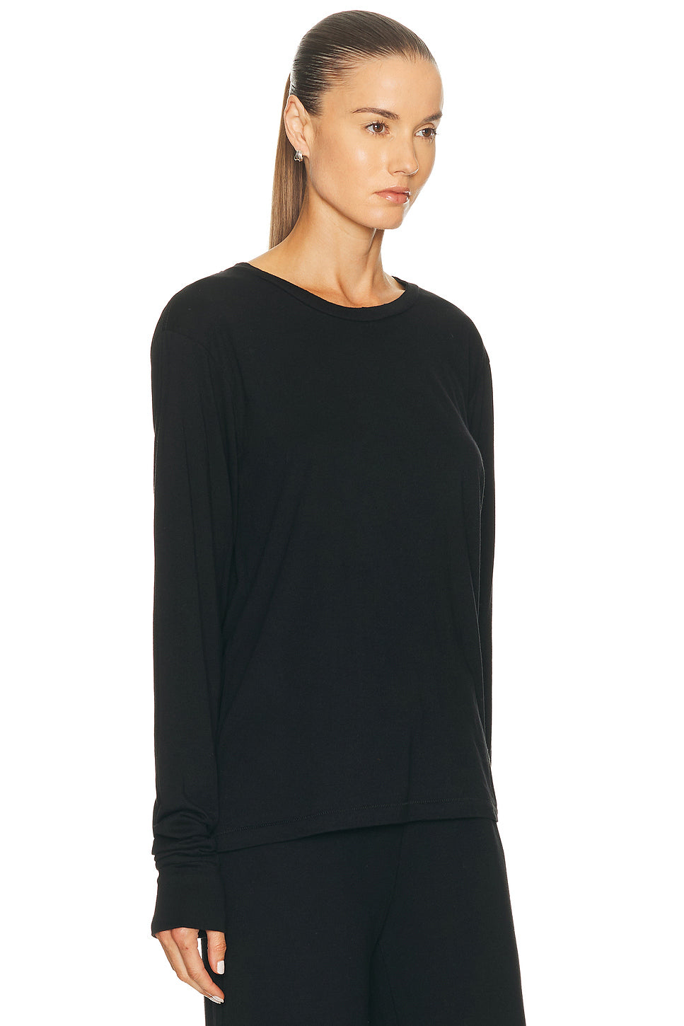 Long Sleeve Boyfriend Top