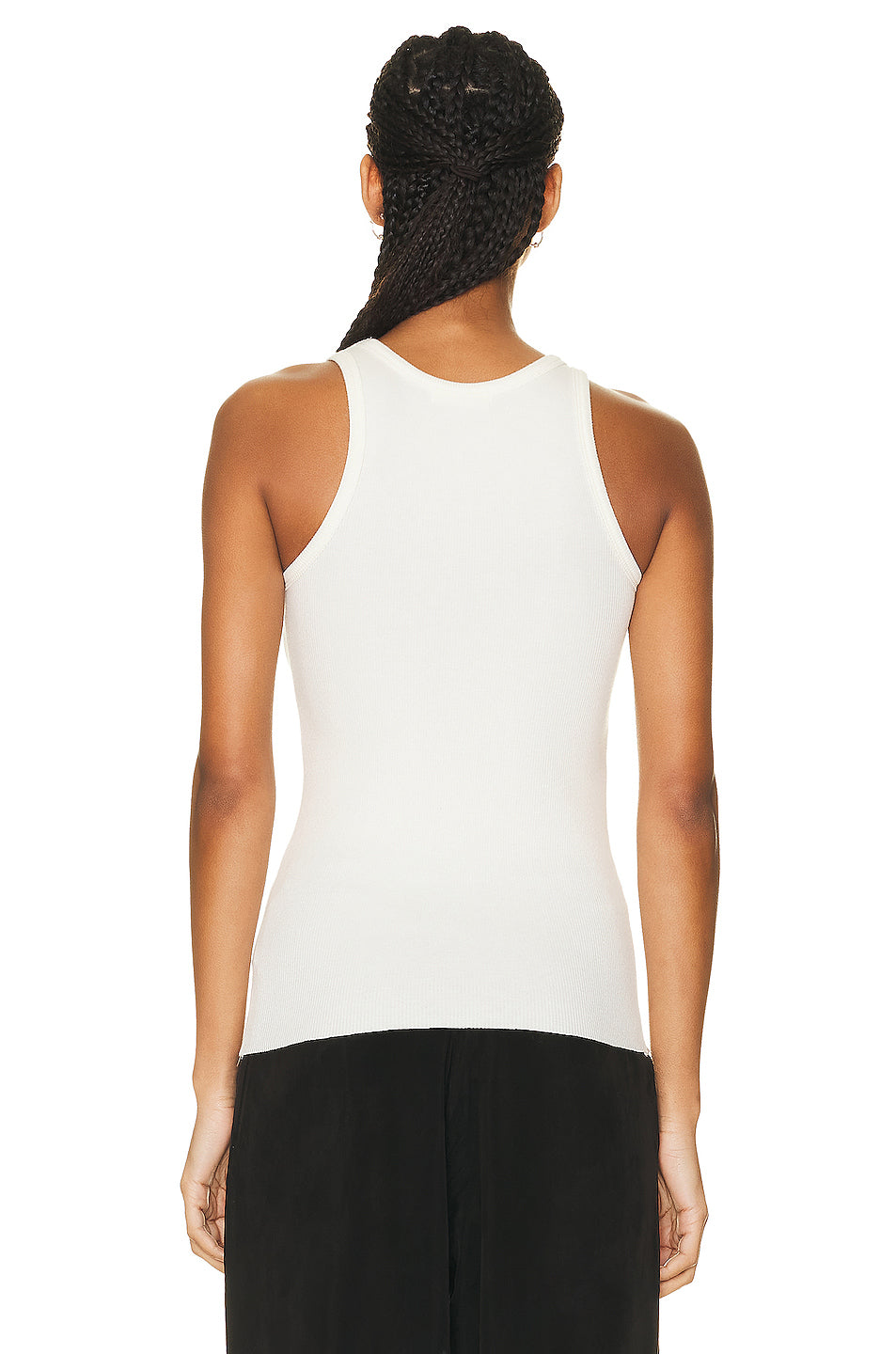 High Neck Fitted Tank Top