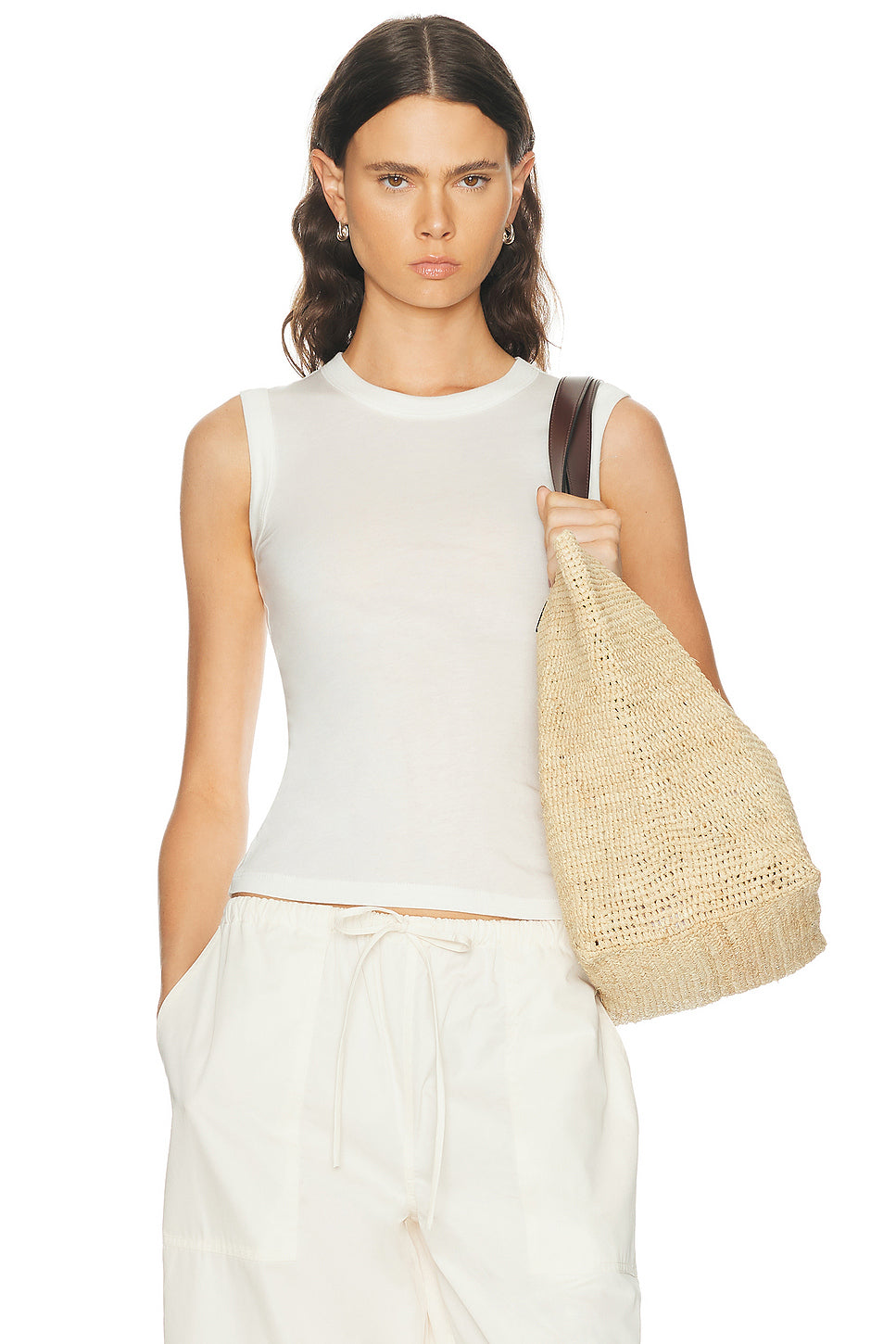 Fitted Muscle Tank Top