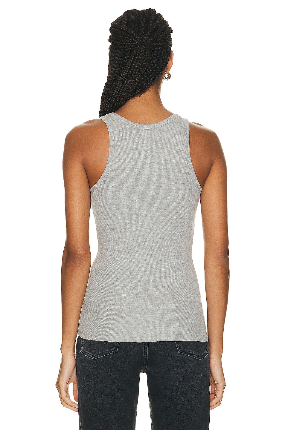 High Neck Fitted Tank Top