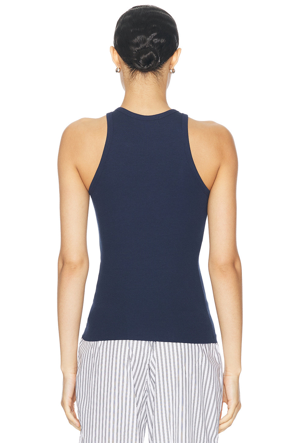 High Neck Fitted Tank Top