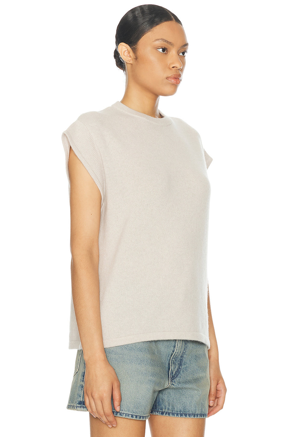 Cashmere Sleeveless Top