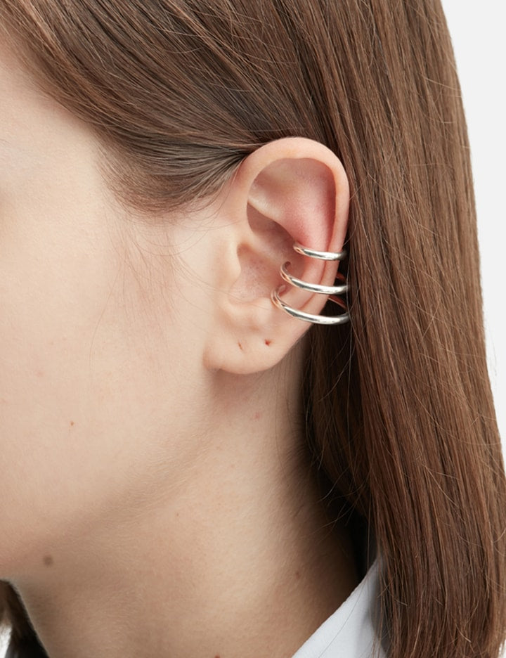 STERLING SILVER TRIPLE EAR CUFF