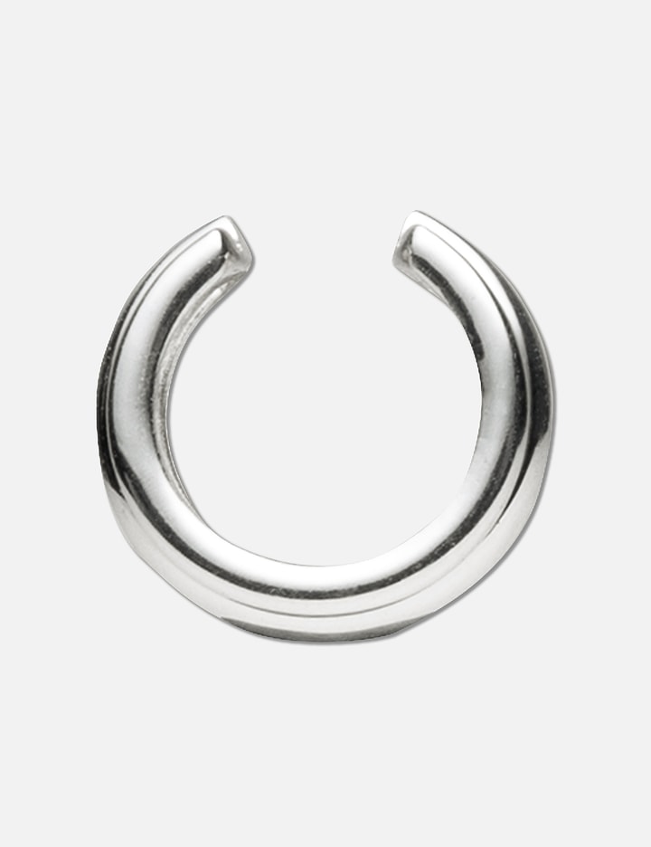 Flat Pottery Vessel Ear Cuff