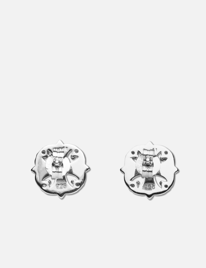 Maltese Cross Stud Earrings