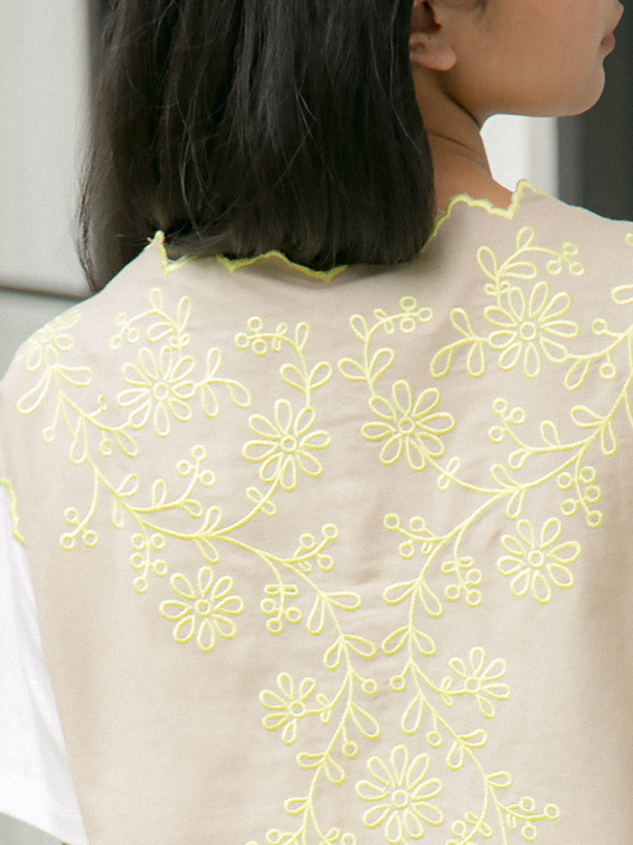 Elea Embroidery Vest