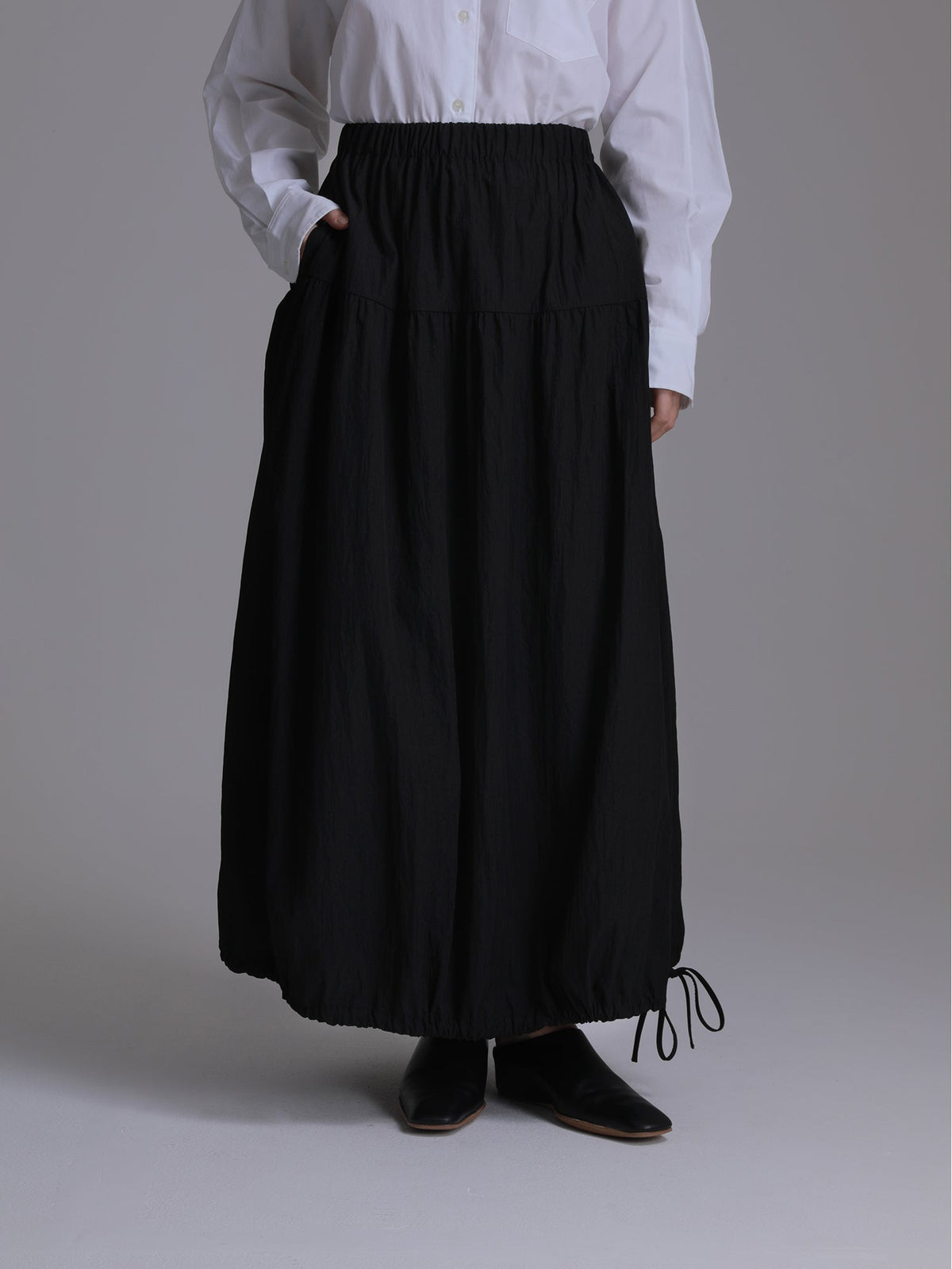Emery Drawstring Hem Skirt