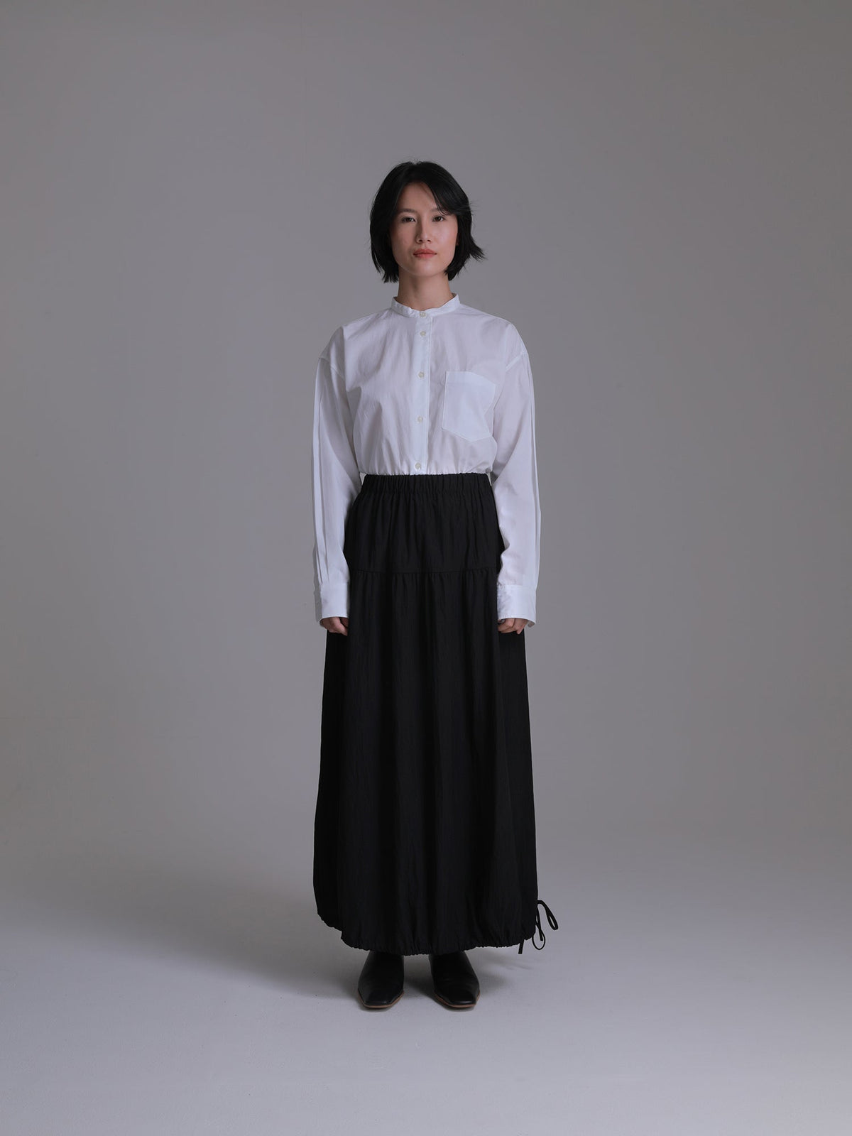 Emery Drawstring Hem Skirt