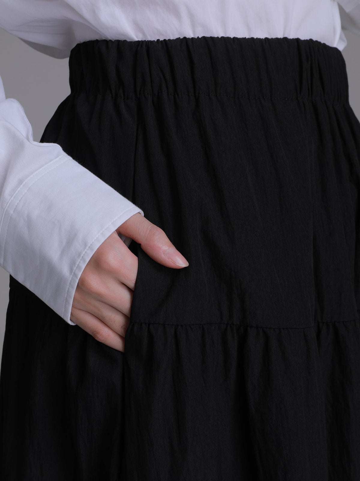 Emery Drawstring Hem Skirt