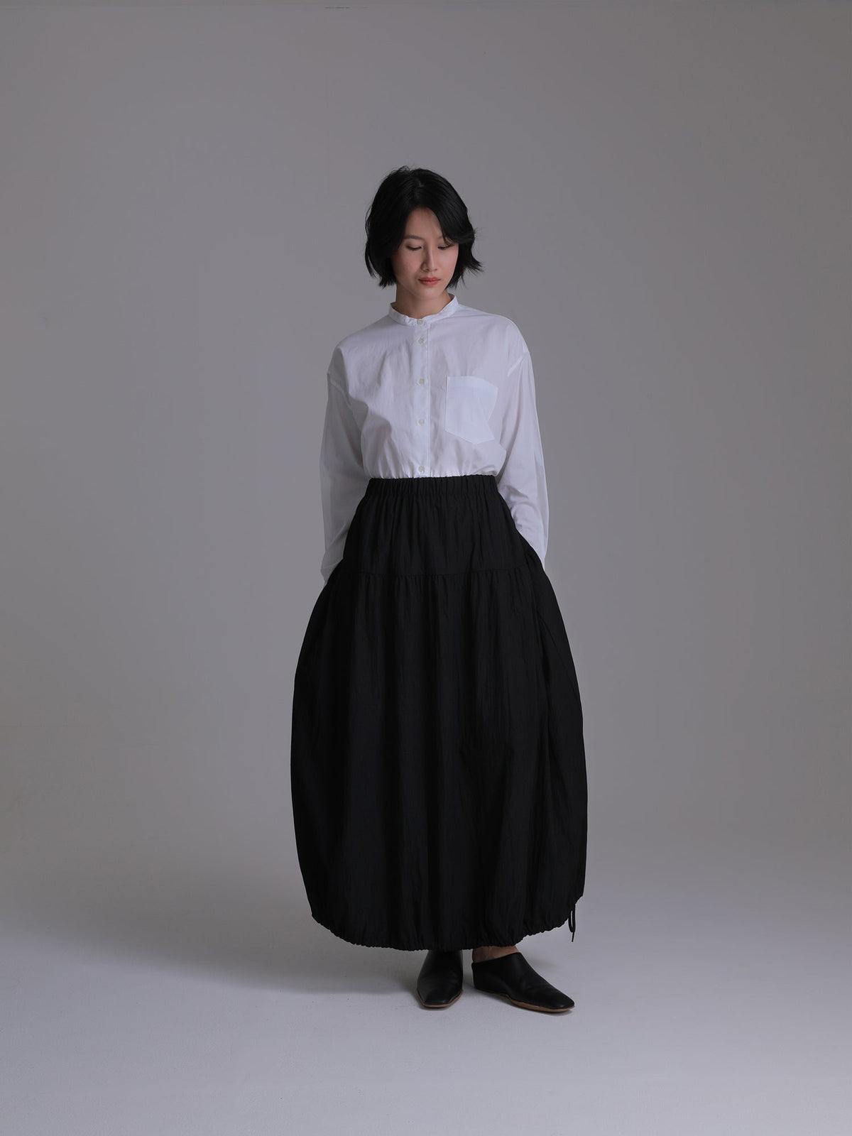 Emery Drawstring Hem Skirt