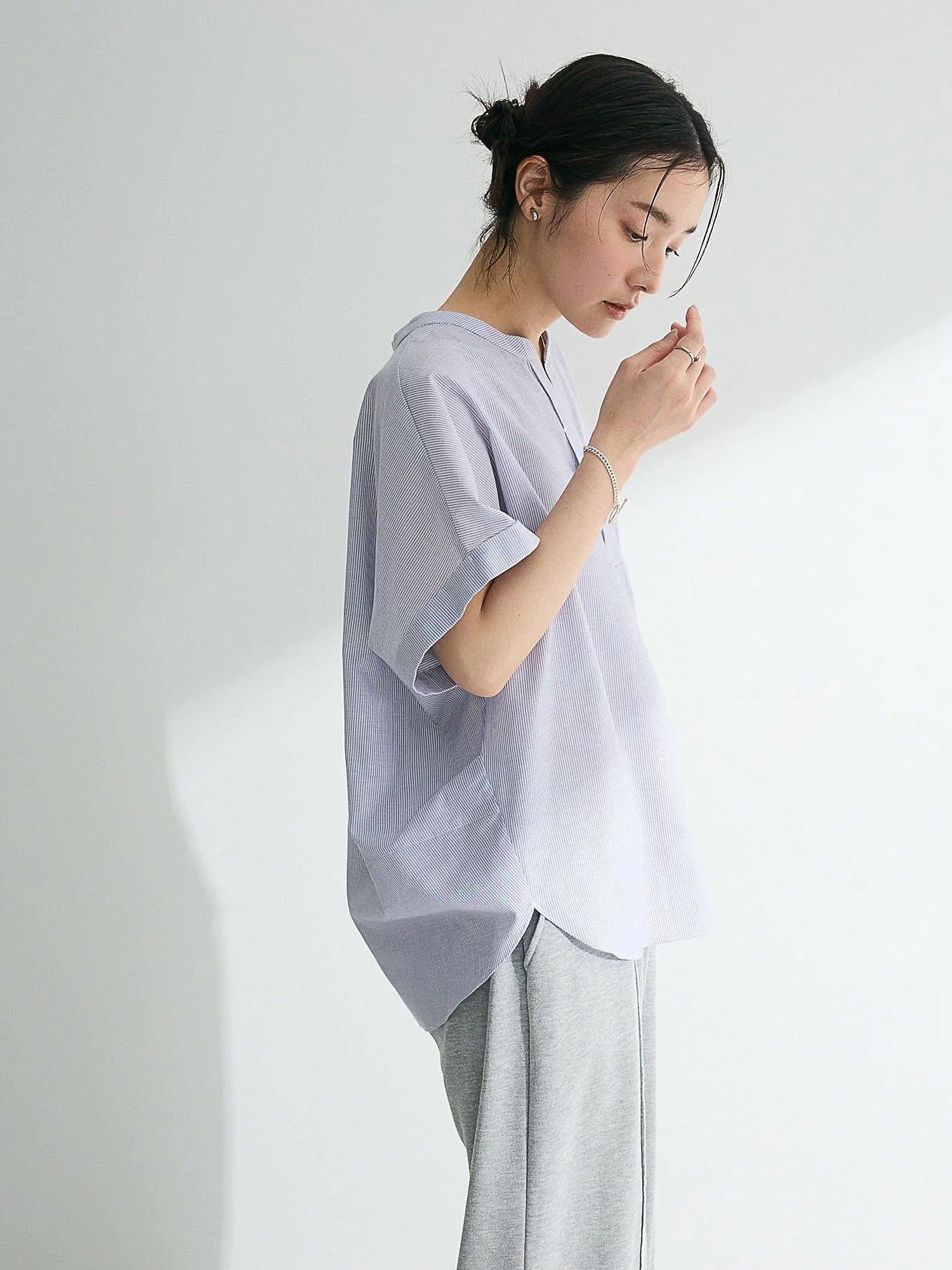 Emiko French Sleeve Skipper Shirt