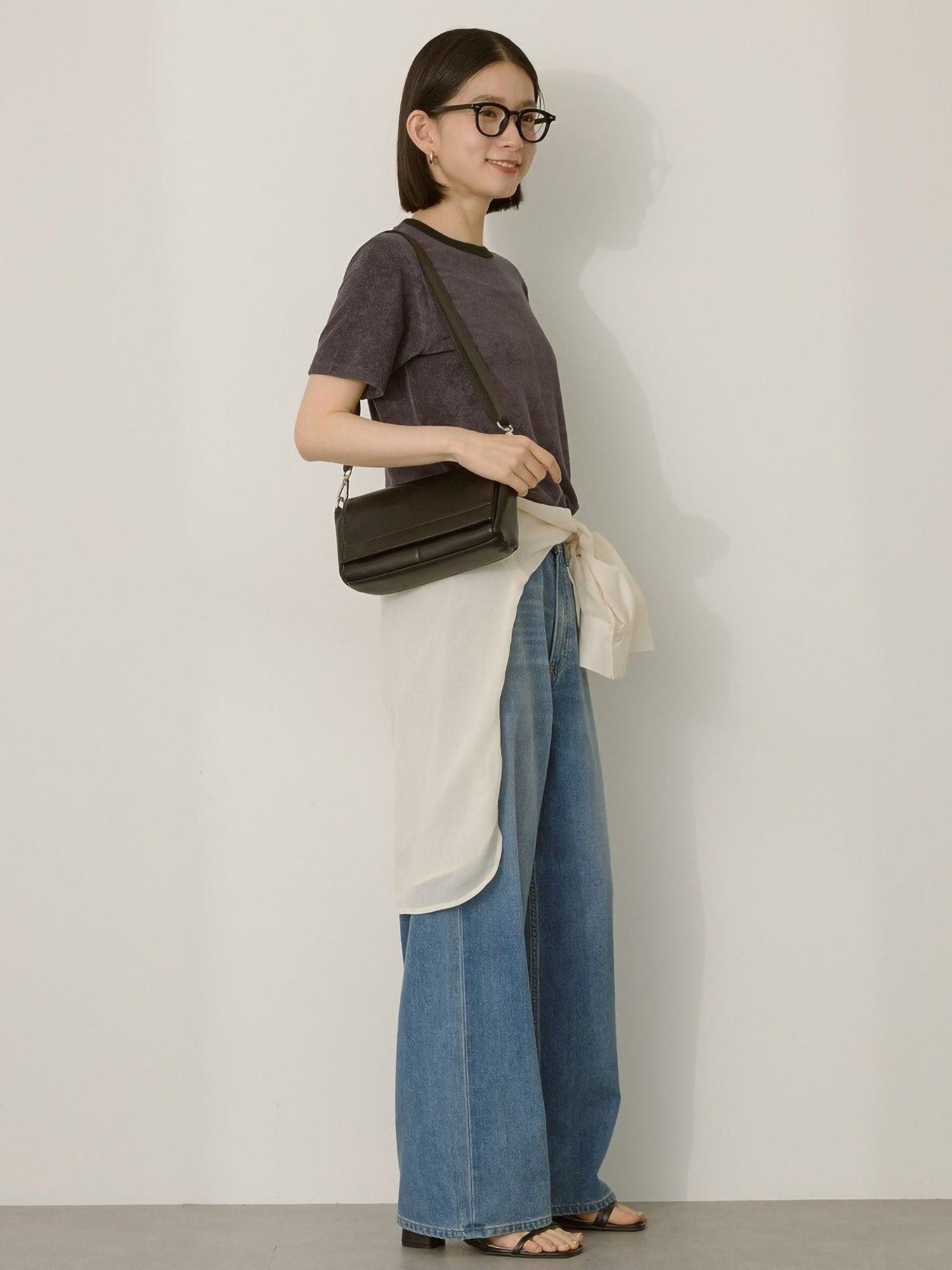 Eryna Pile Ringer T-Shirt