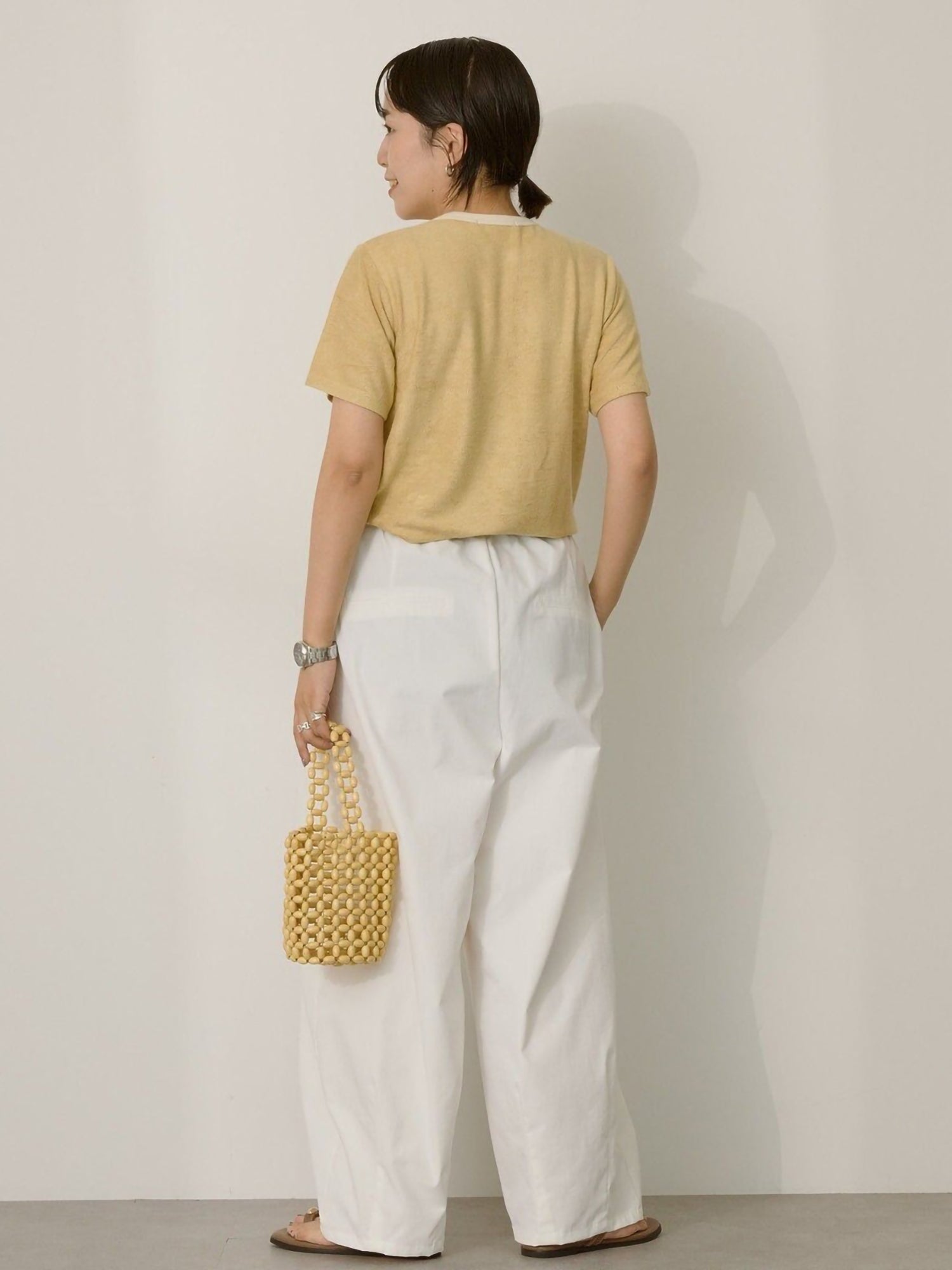 Eryna Pile Ringer T-Shirt