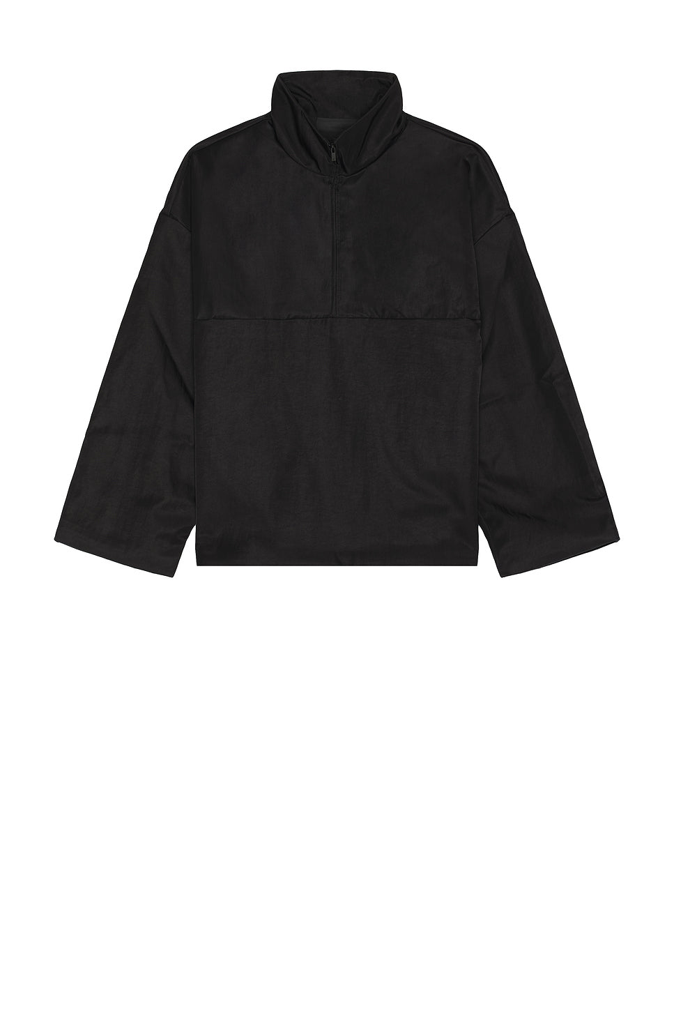 Textured Nylon Halfzip Pullover