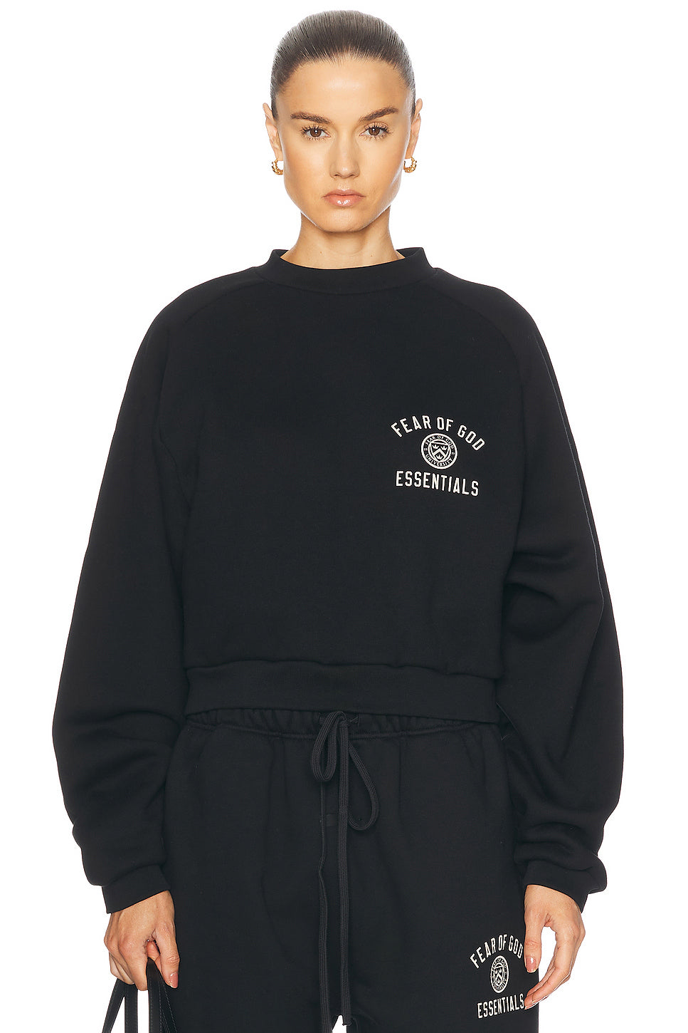 Cropped Crewneck Sweatshirt