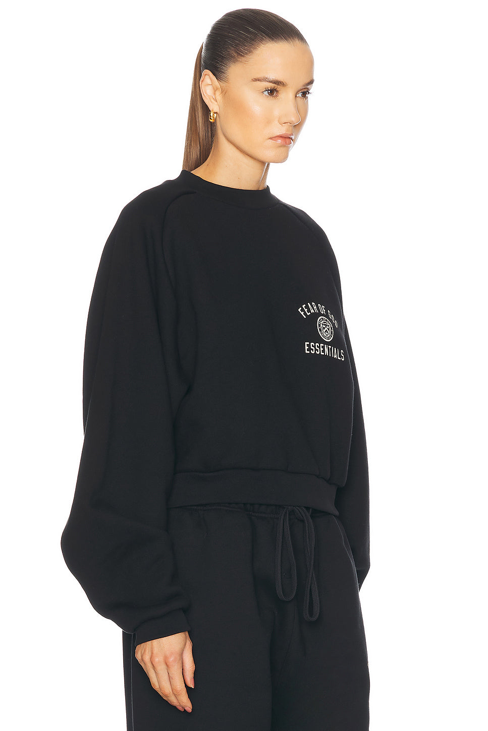 Cropped Crewneck Sweatshirt