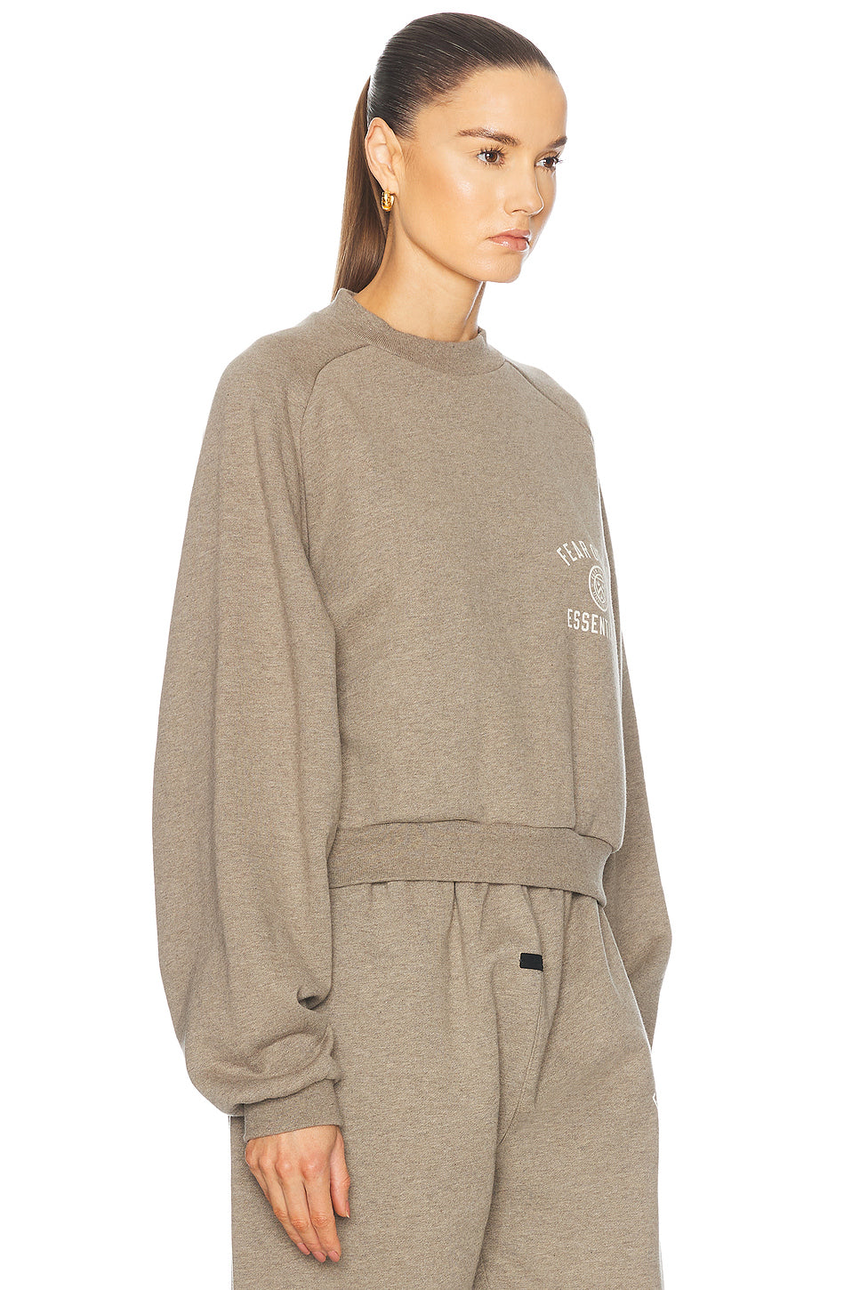 Cropped Crewneck Sweatshirt