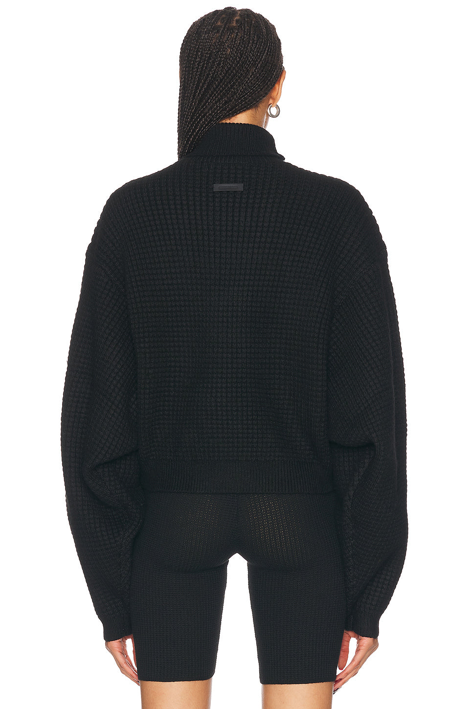 Cropped Turtleneck Sweater