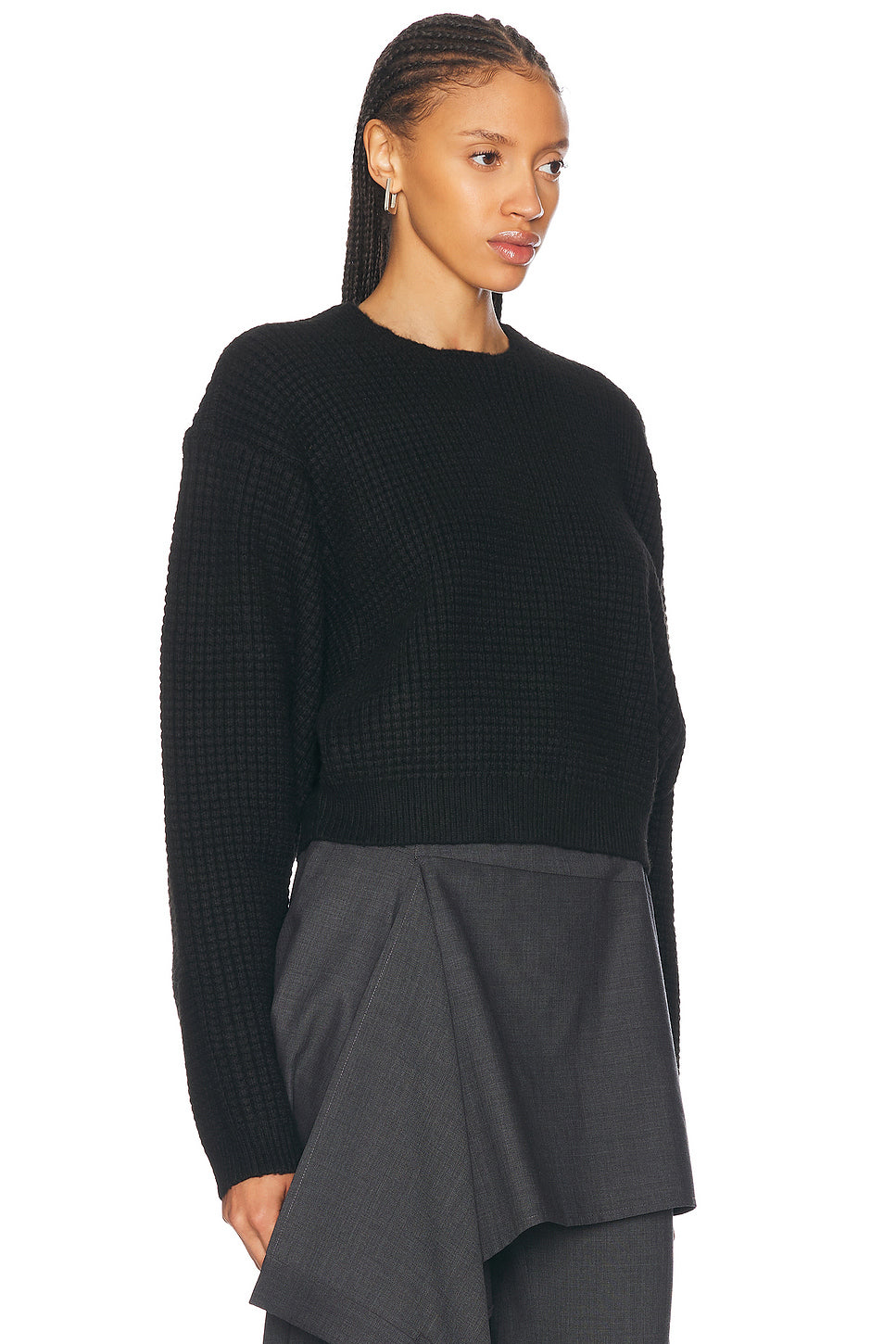 Cropped Crewneck Sweatshirt