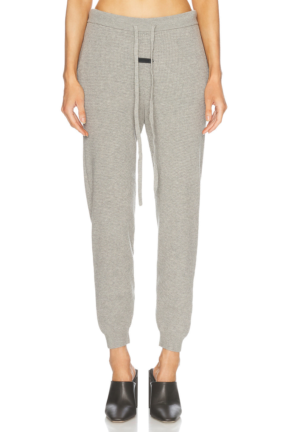 Waffle Fitted Sweatpant