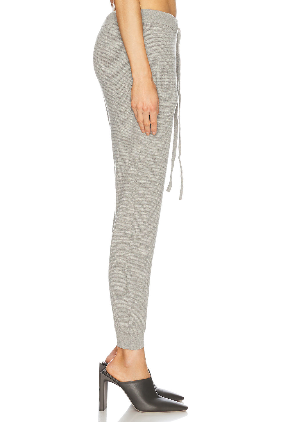 Waffle Fitted Sweatpant