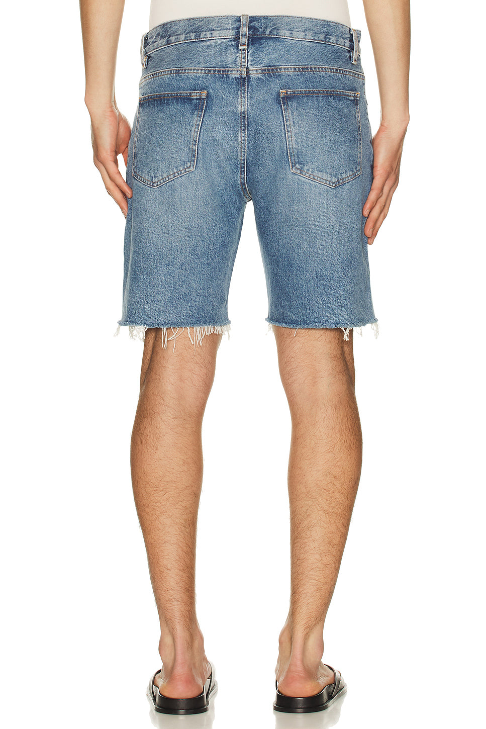 Relaxed Undone Hem Short