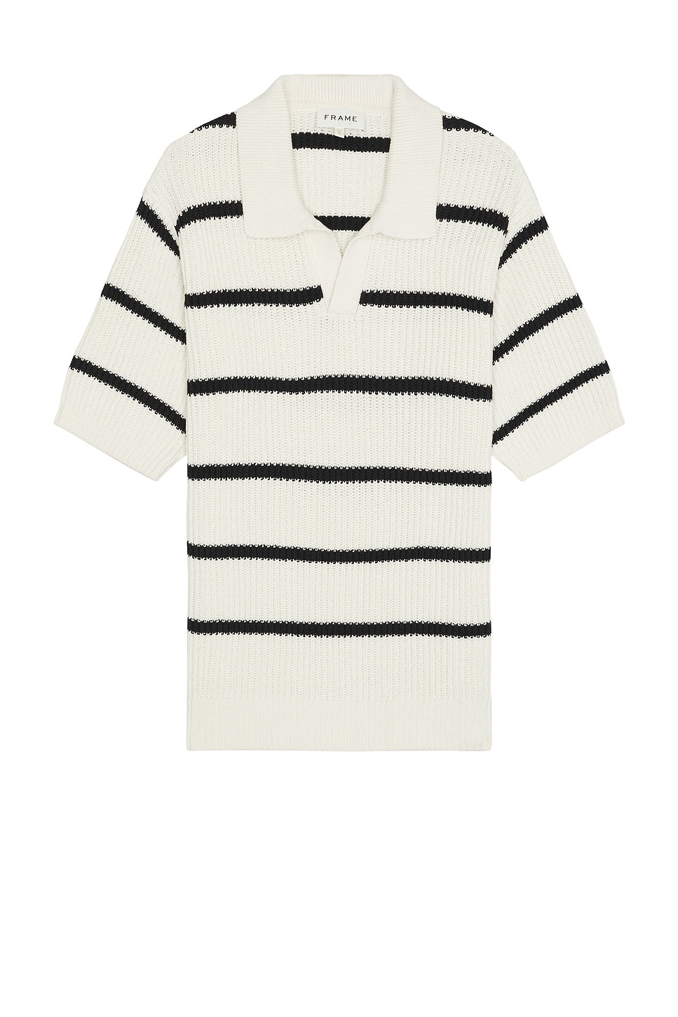 Striped Polo Sweater