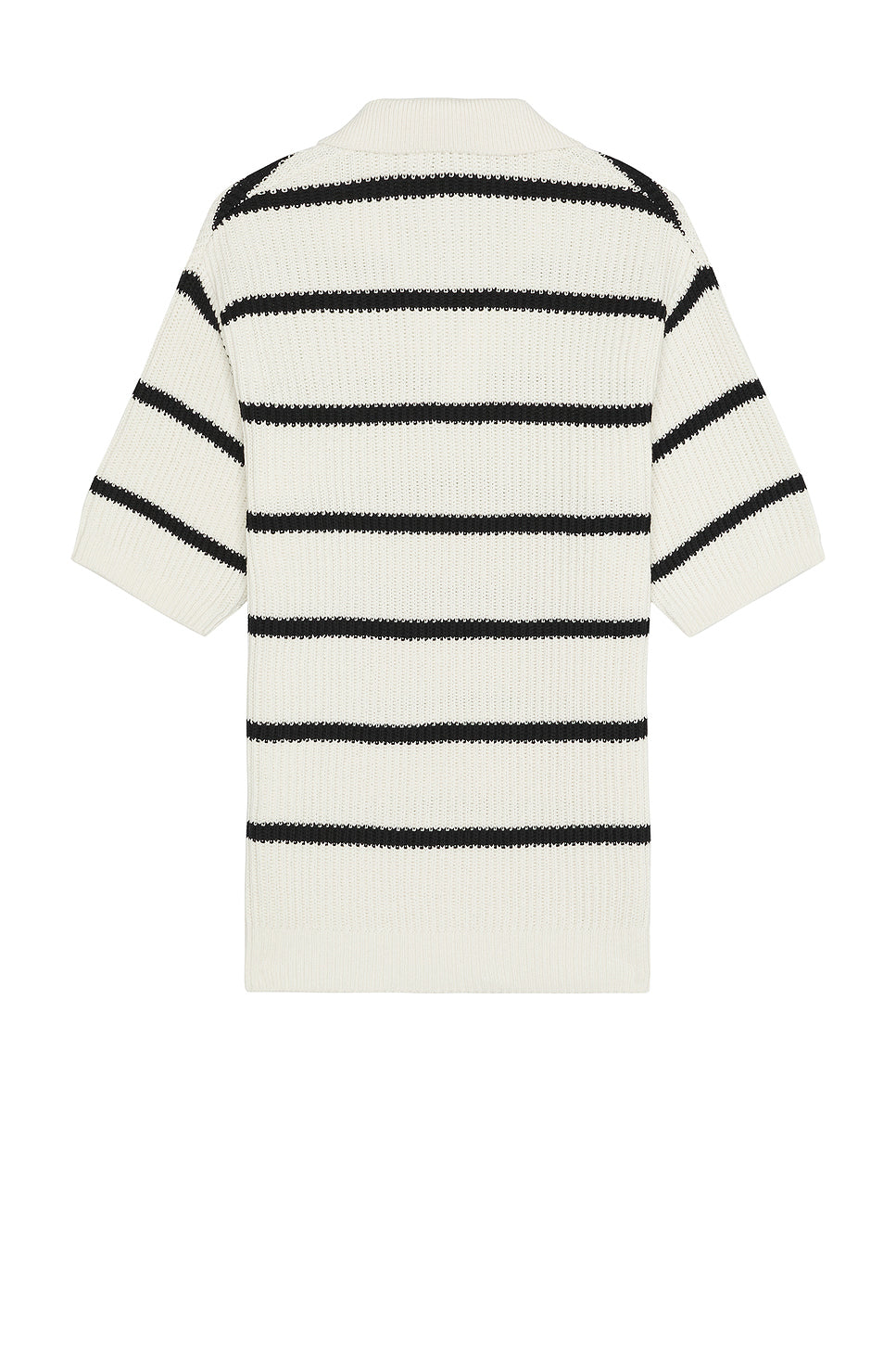 Striped Polo Sweater