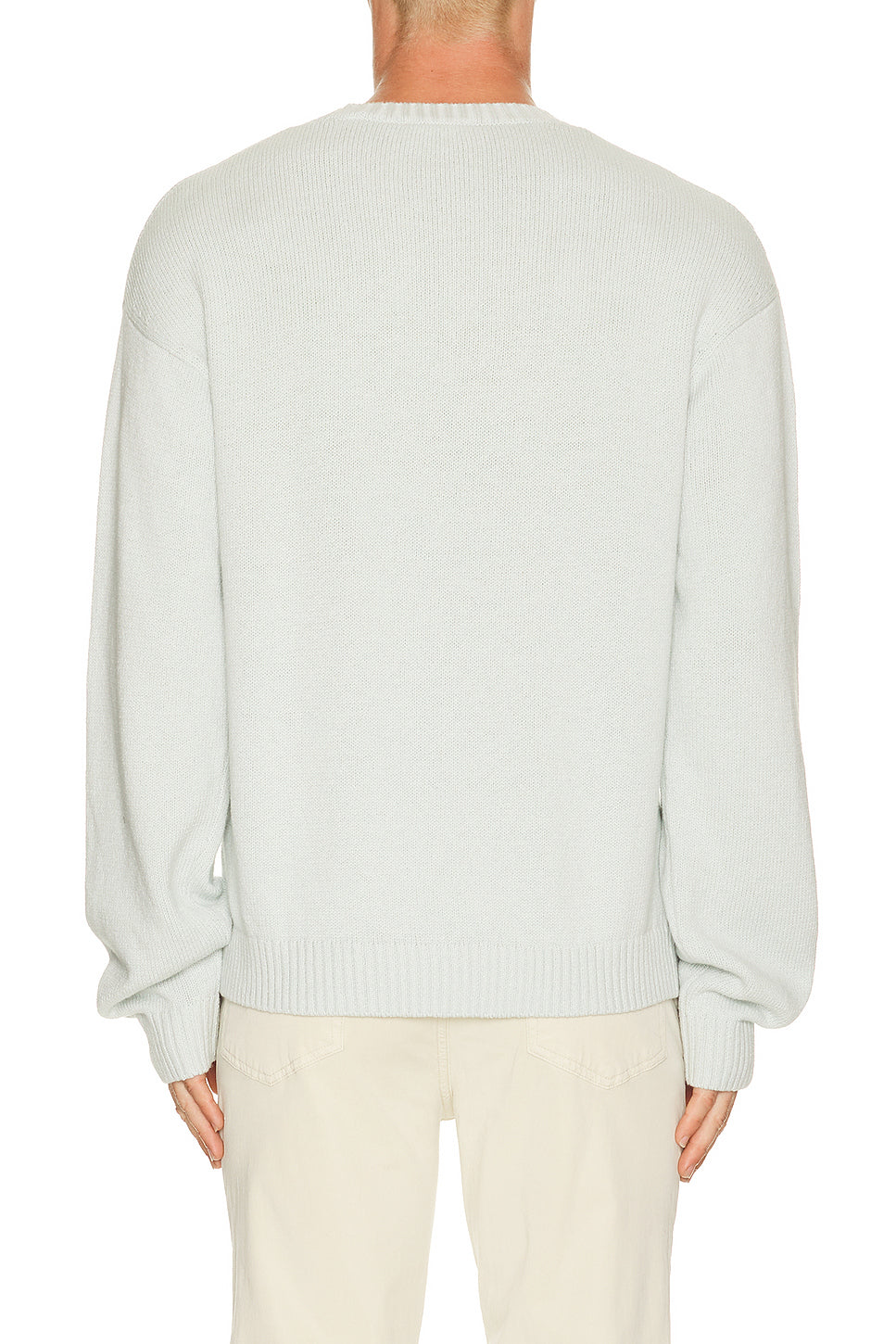 Cotton Silk Crewneck Sweater