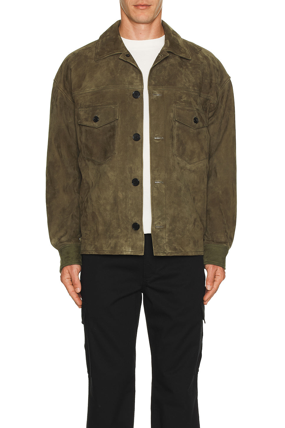 Clean Suede Jacket