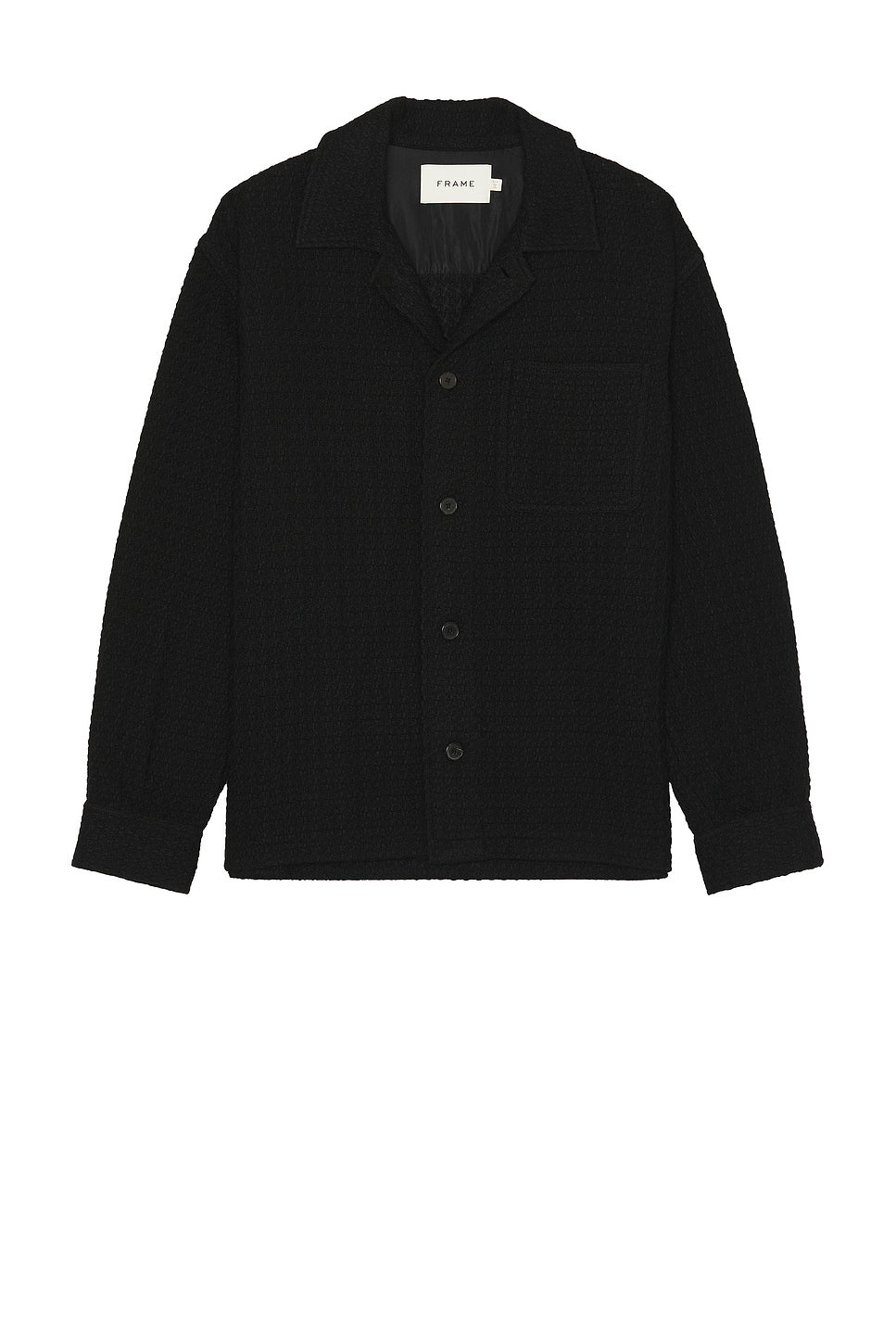 Textured Shirt Jacket