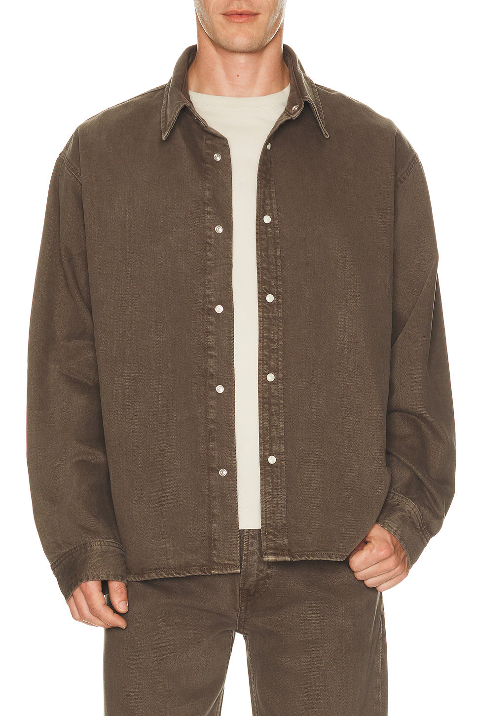 Relaxed Denim Overshirt
