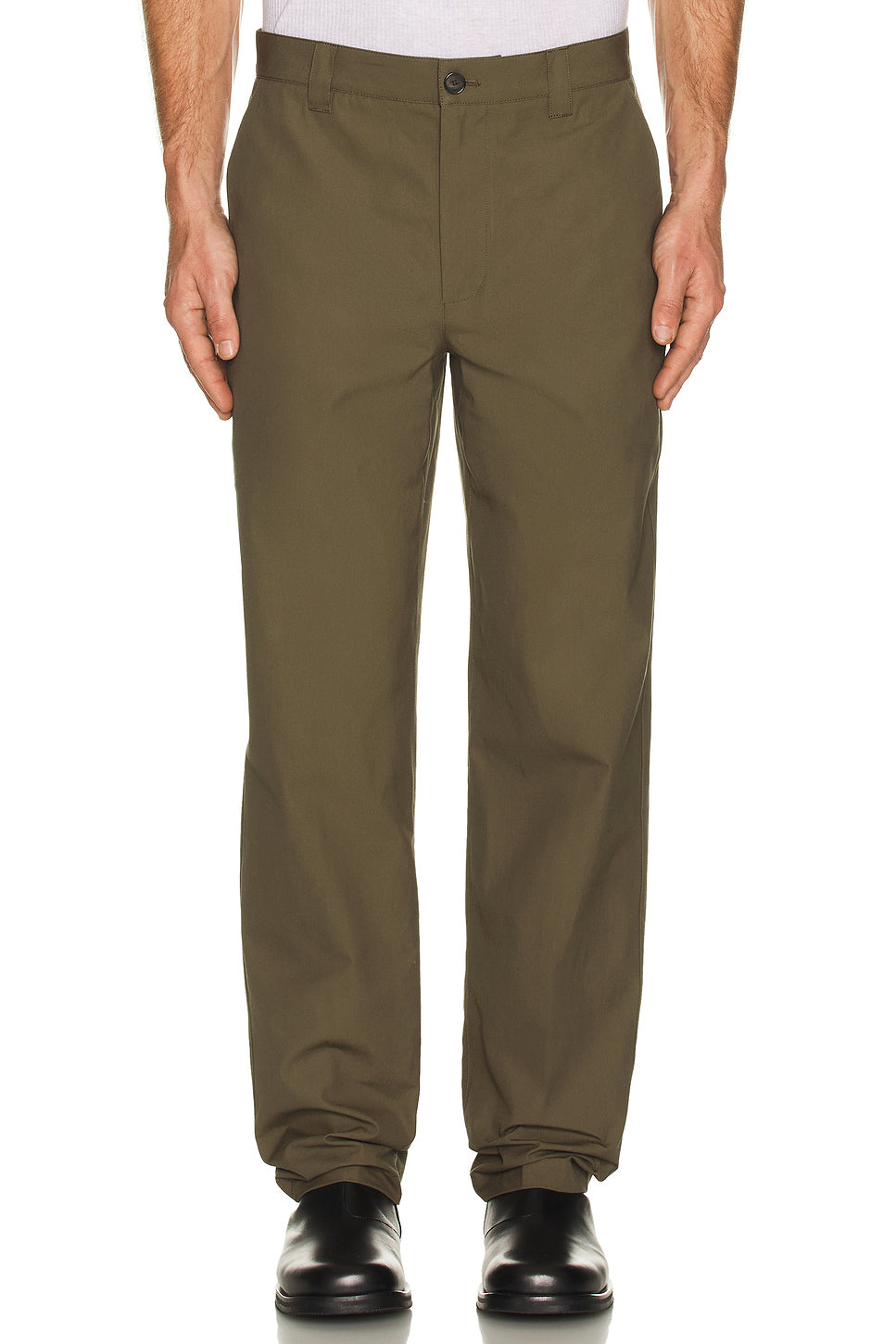 Straight Leg Chino Trousers