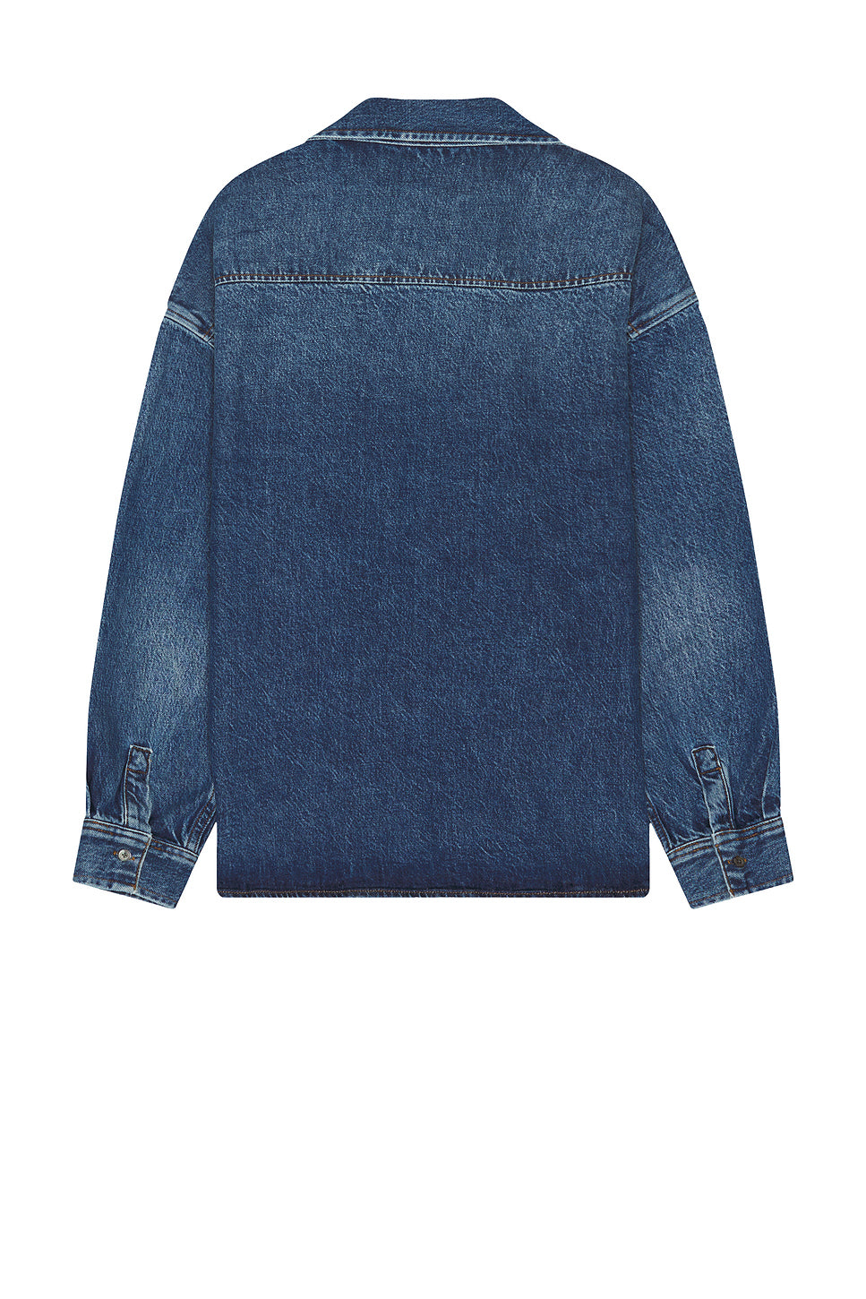 Relaxed Heavy Denim Shirt