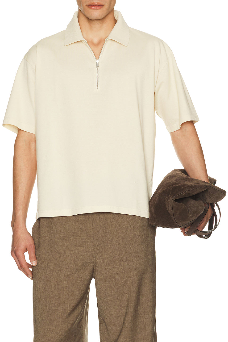 Zip Polo Shirt