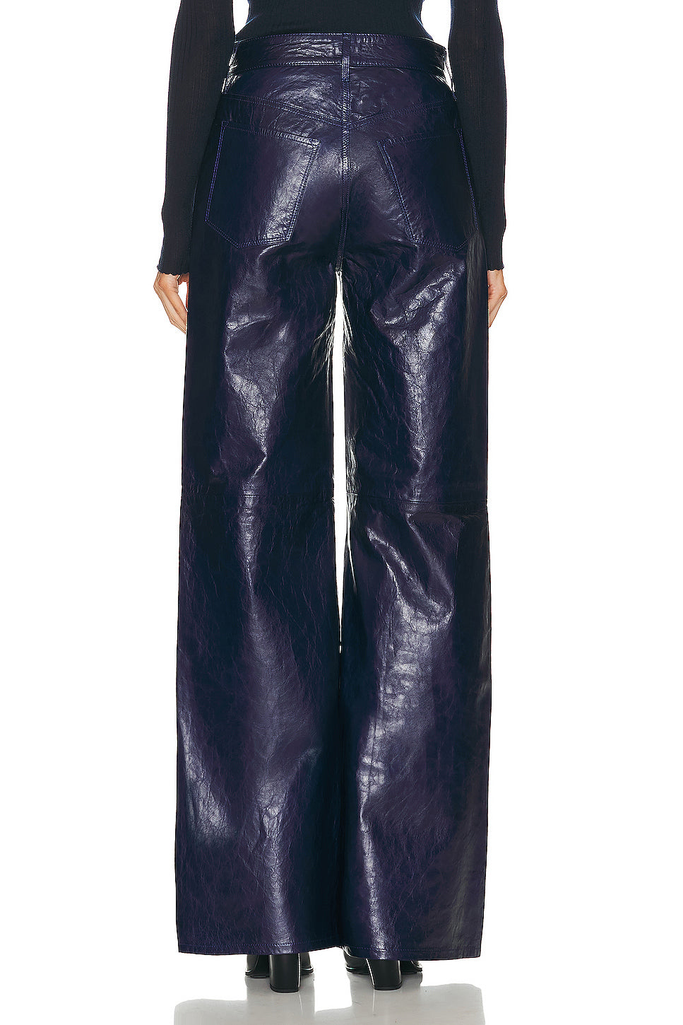 Le Palazzo Leather Pant