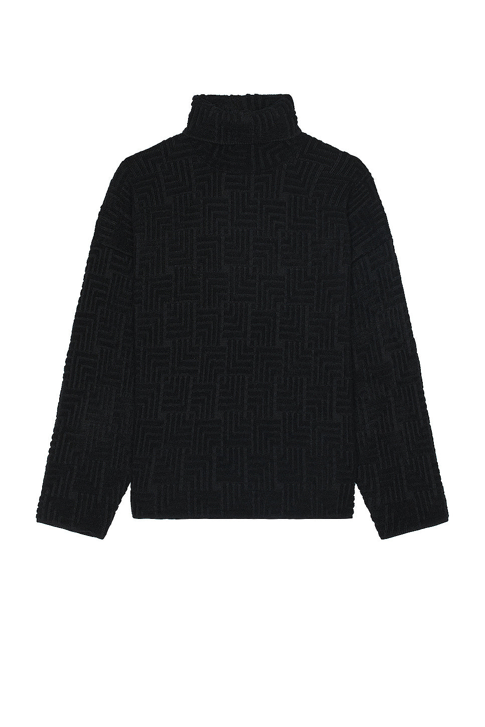 Straight Neck Relaxed Sweater