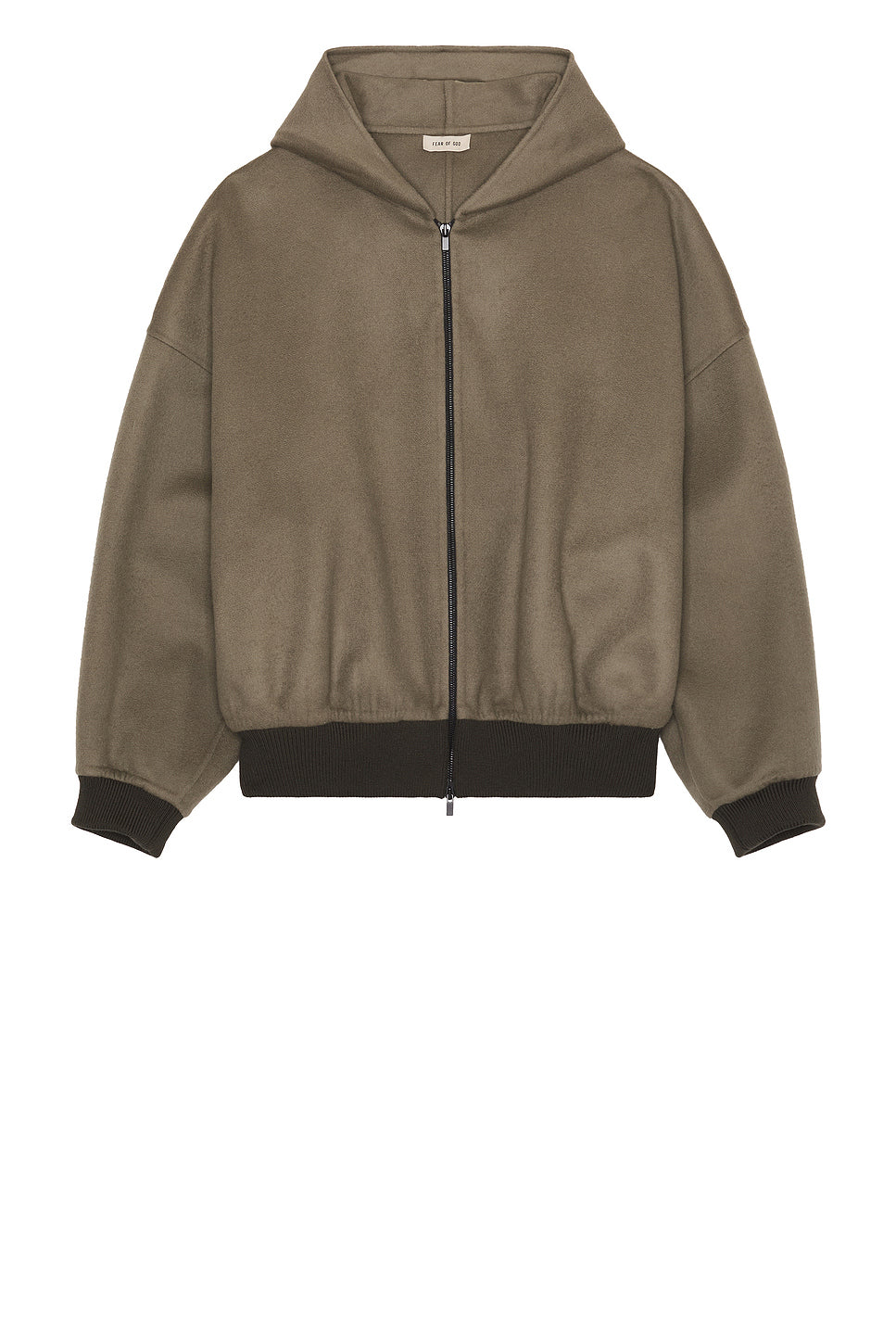 Cashmere Hooded Bomber