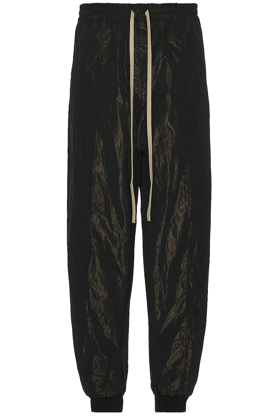 Wrinkled Polyester Pintuck Sweatpant