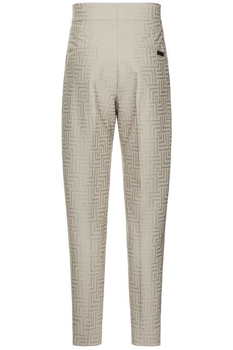 Single Pleat Tapered Trouser