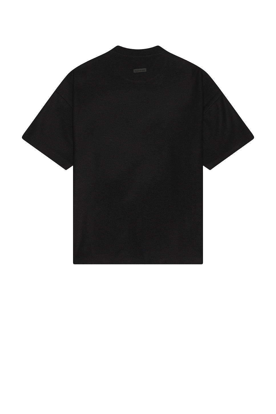 Boiled Wool Logo Patch Short Sleeve Tee