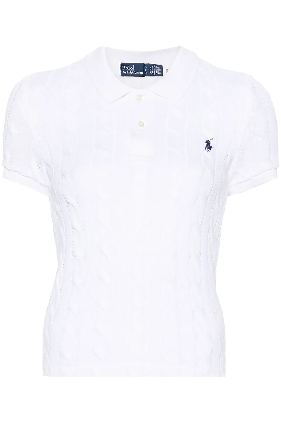 Polo Ralph Lauren Pony Cable Knit Polo Shirt