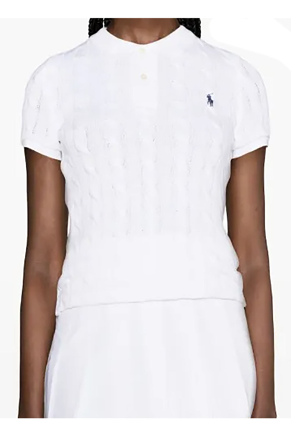 Polo Ralph Lauren Pony Cable Knit Polo Shirt