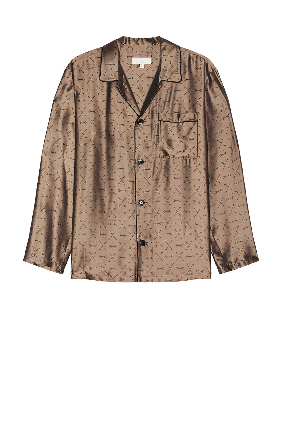 Men's Jacquard Pj Top