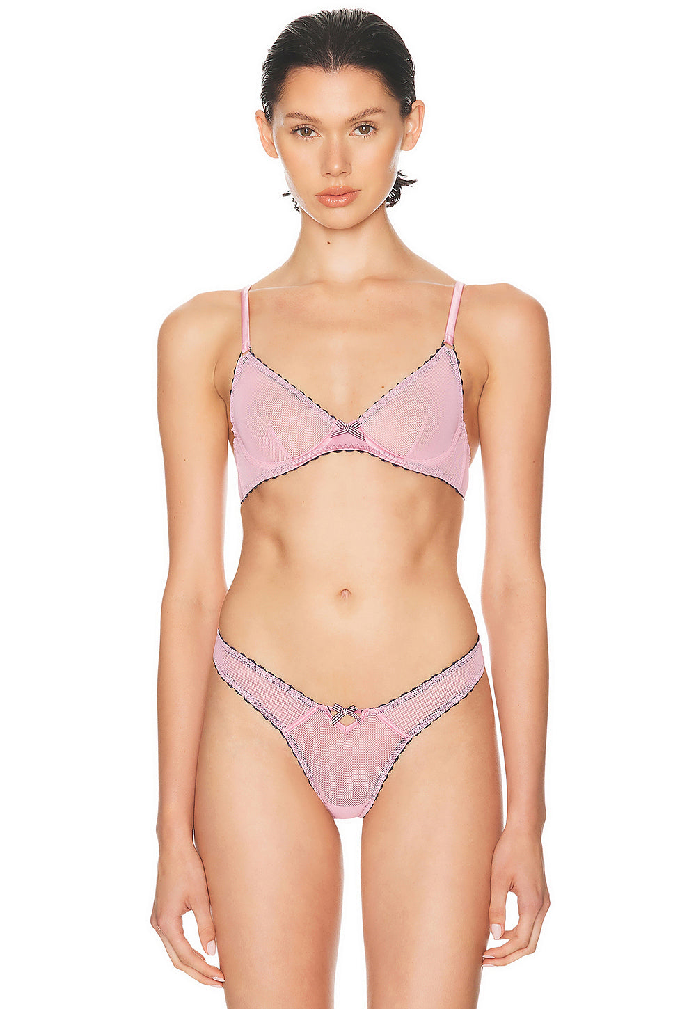 Sabrina Mesh Demi Bra