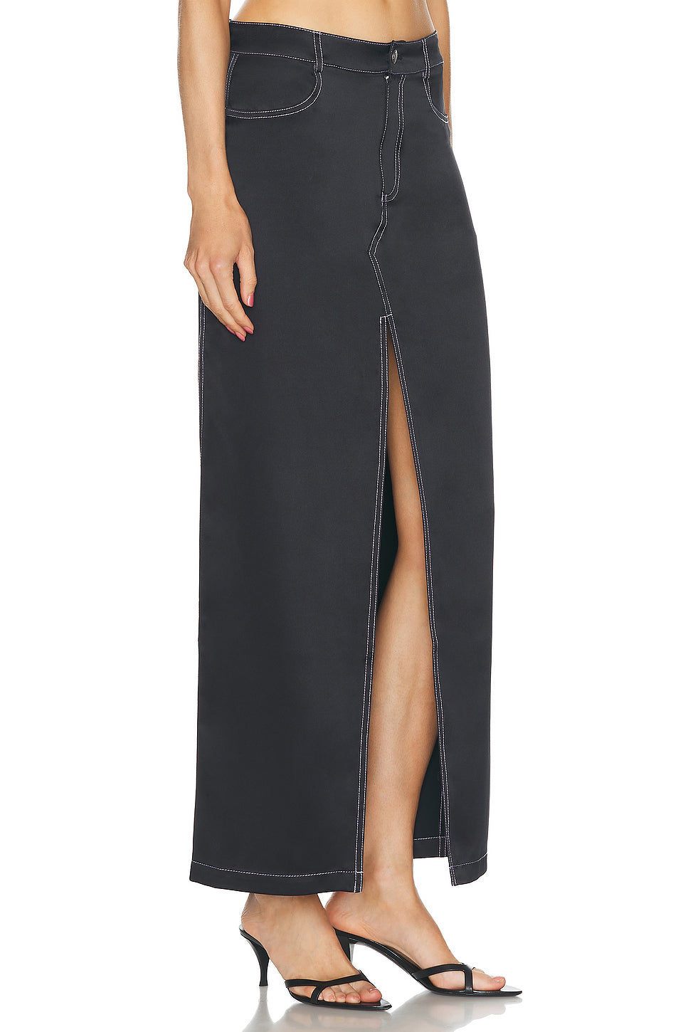 Silk Maxi Skirt