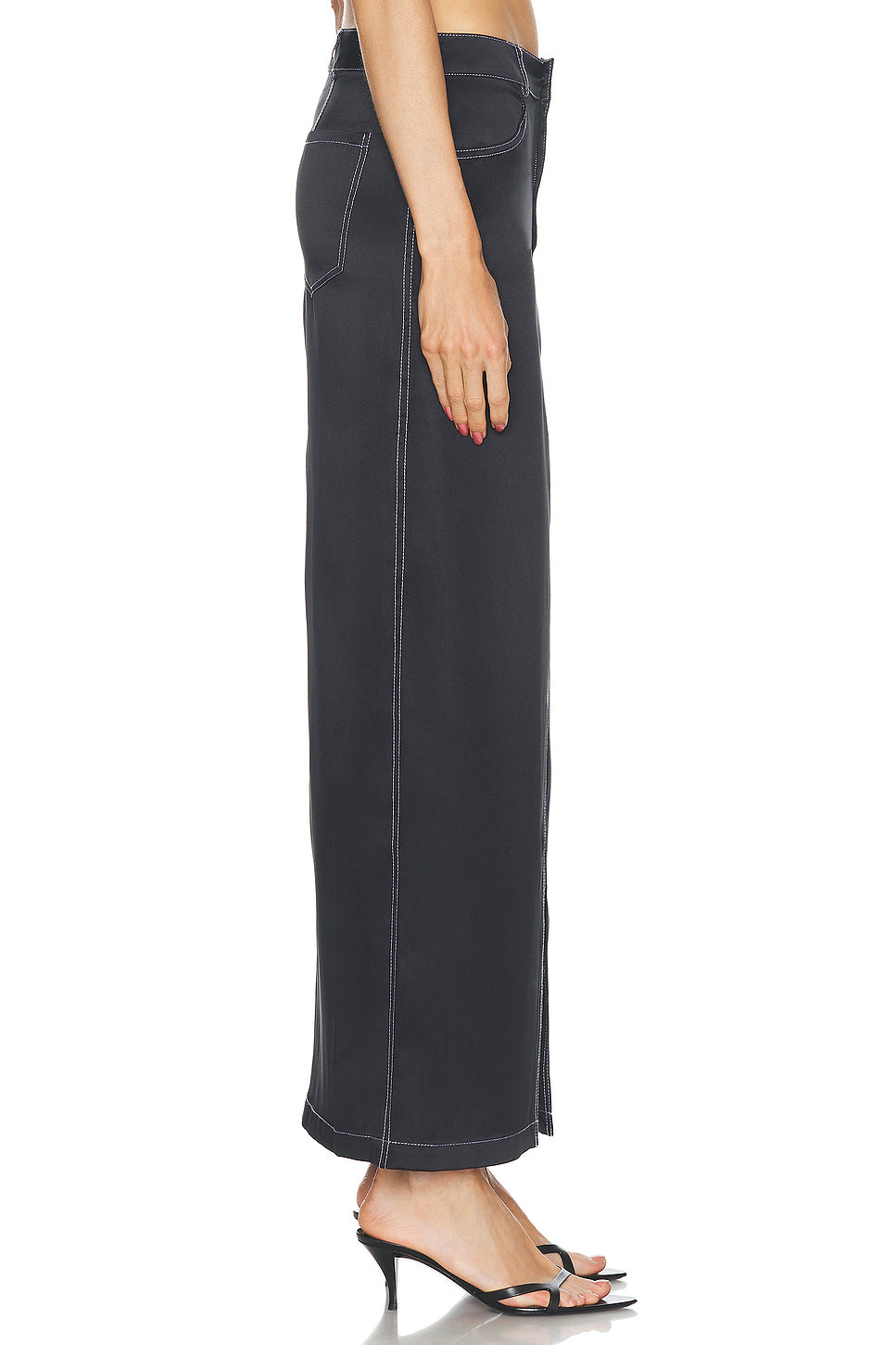 Silk Maxi Skirt