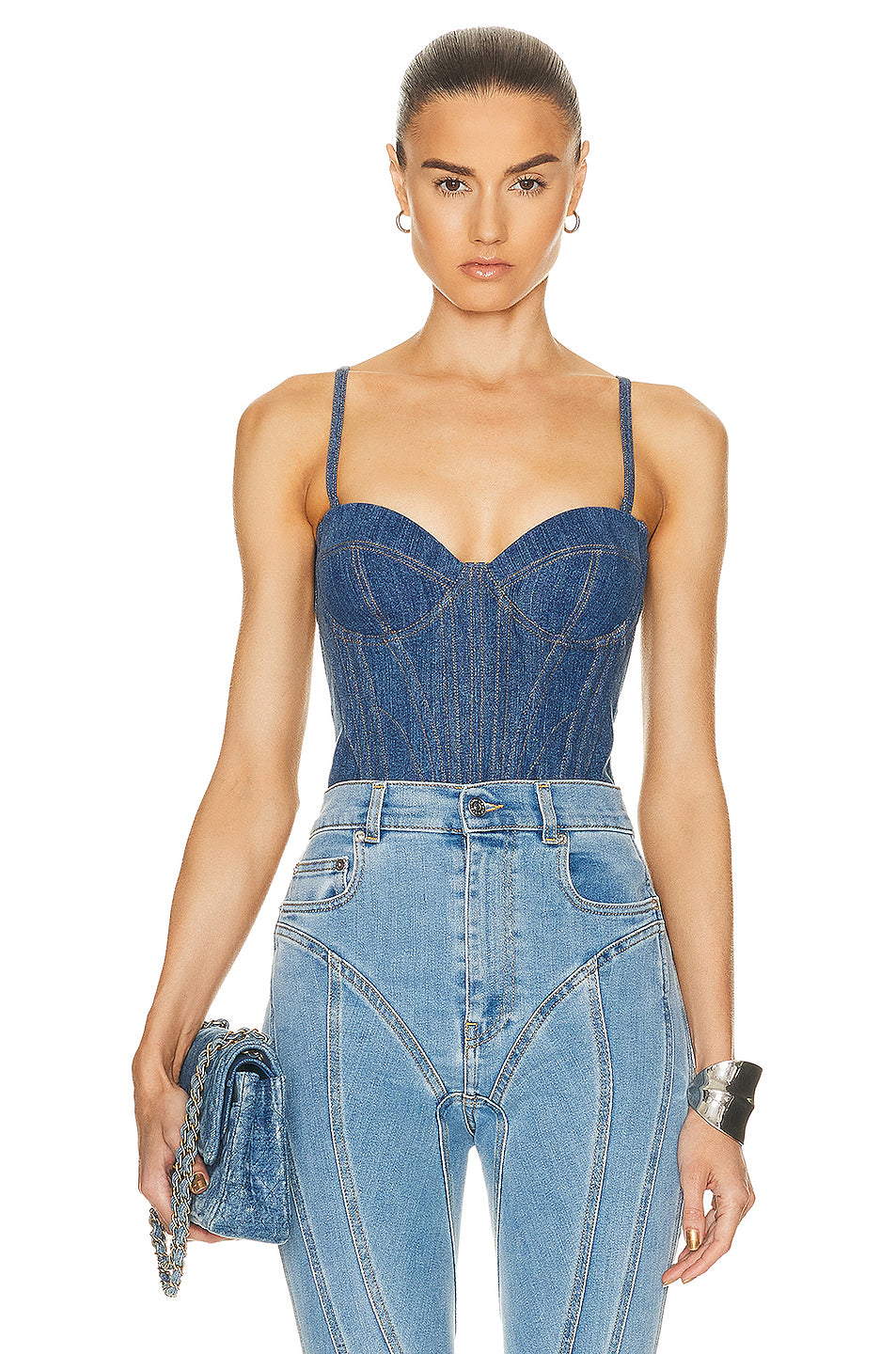 Denim Bustier